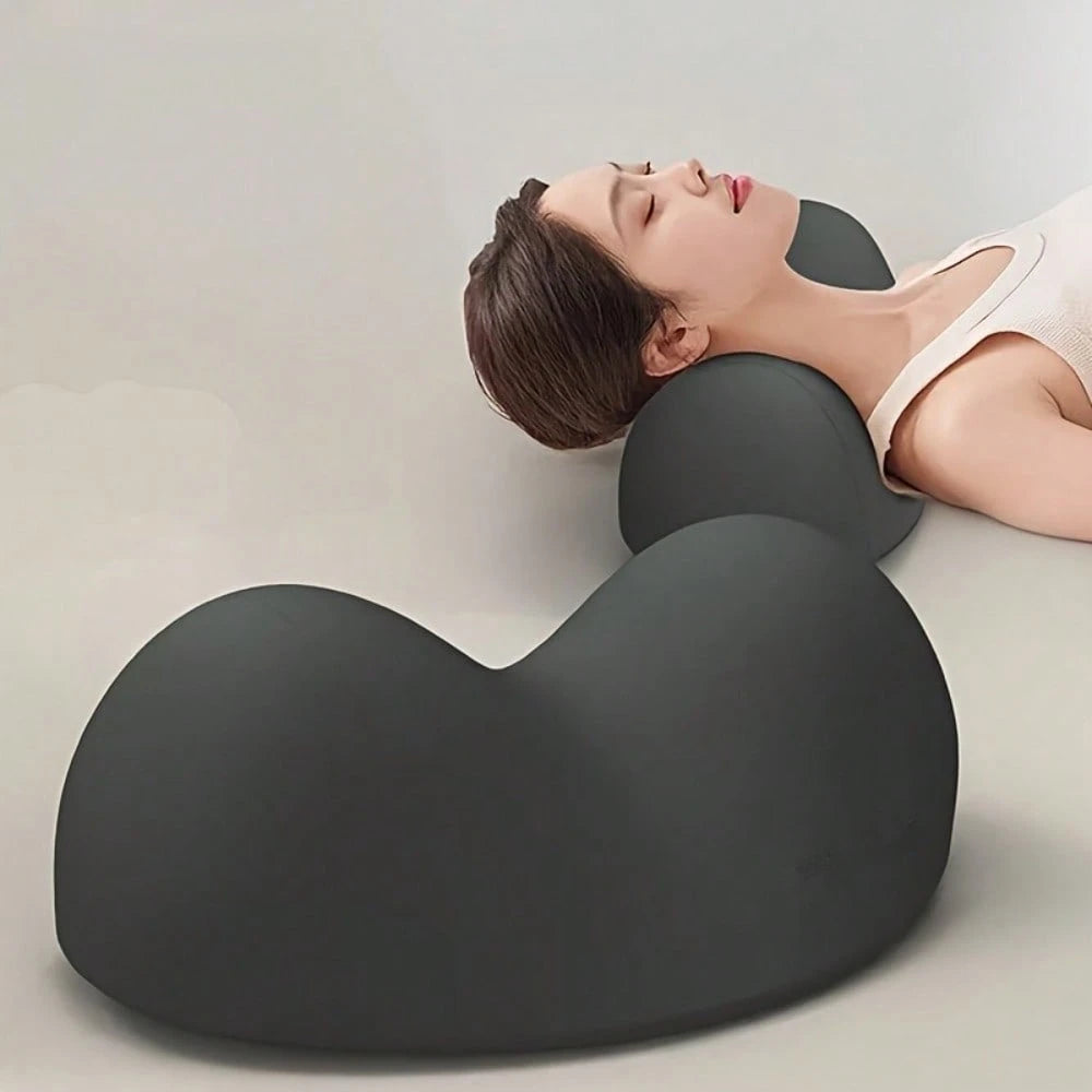 1pc Ergonomic Neck Pillow- Ergonomic Neck Support Pillow With Human Body Curve Design, Hand Wash