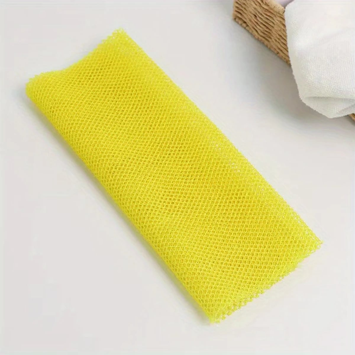 1pc Exfoliating African Net Bath Sponge Bath Towel Nylon Bath Towel Bath Towel For Daily Skin Smoothing And Scrubbing