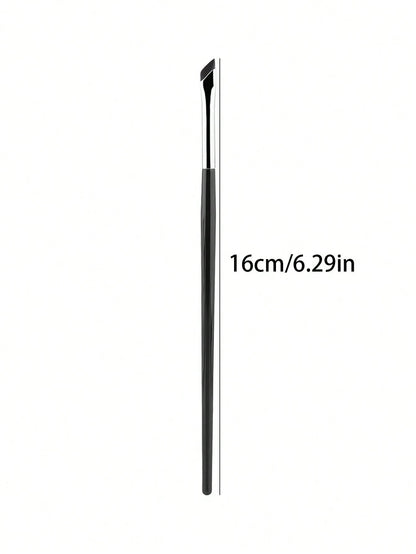 1pc Eyeliner Brush With Ultra-Fine Angled Tip And Flat Brow Brush, Precision Detail Brush For Eye And Undereye Makeup, Eyebrow Brush, Eyeshadow Brush, Brush,Giveaways