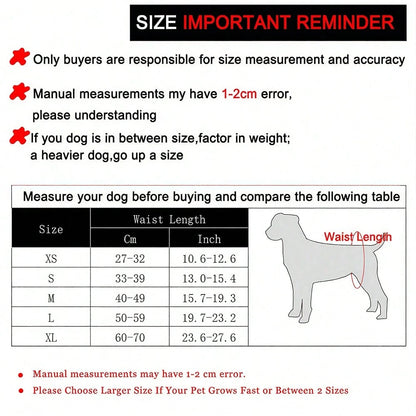 1pc Female Dog Diapers,Reusable Highly Absorbent Physiological Pants,Prevent Leakage & Harassment, Suitable For Urination Or Incontinence,For Small Dog & Puppy