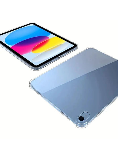 1pc Fully Transparent Four-Corner Anti-Drop Tablet Protective Case, Suitable For IPad Mini1/2/3/4/5/6/7/Air/Air2/9.7/10.2/10.5/10.9 (Air4-Air8)/Pro 11/10th Gen/A16/Pro 11 2024/12.9/Pro 13 2024 Apple M