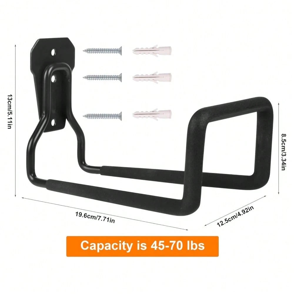 1PC Garden Hose Holder Wall Mount, Metal Hose Hanger Water Hose Holders For Outside, Heavy Duty Hose Hook For Garden Hose, Expandable Hose, Hose Reel, Water Hose