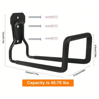 1PC Garden Hose Holder Wall Mount, Metal Hose Hanger Water Hose Holders For Outside, Heavy Duty Hose Hook For Garden Hose, Expandable Hose, Hose Reel, Water Hose