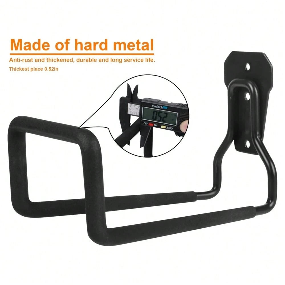 1PC Garden Hose Holder Wall Mount, Metal Hose Hanger Water Hose Holders For Outside, Heavy Duty Hose Hook For Garden Hose, Expandable Hose, Hose Reel, Water Hose
