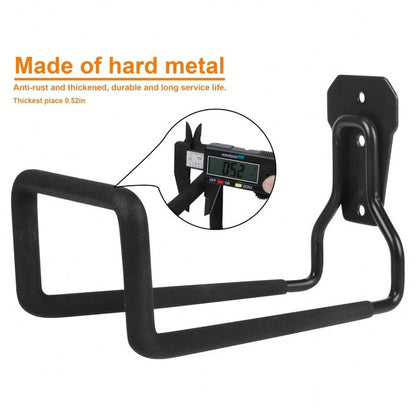 1PC Garden Hose Holder Wall Mount, Metal Hose Hanger Water Hose Holders For Outside, Heavy Duty Hose Hook For Garden Hose, Expandable Hose, Hose Reel, Water Hose