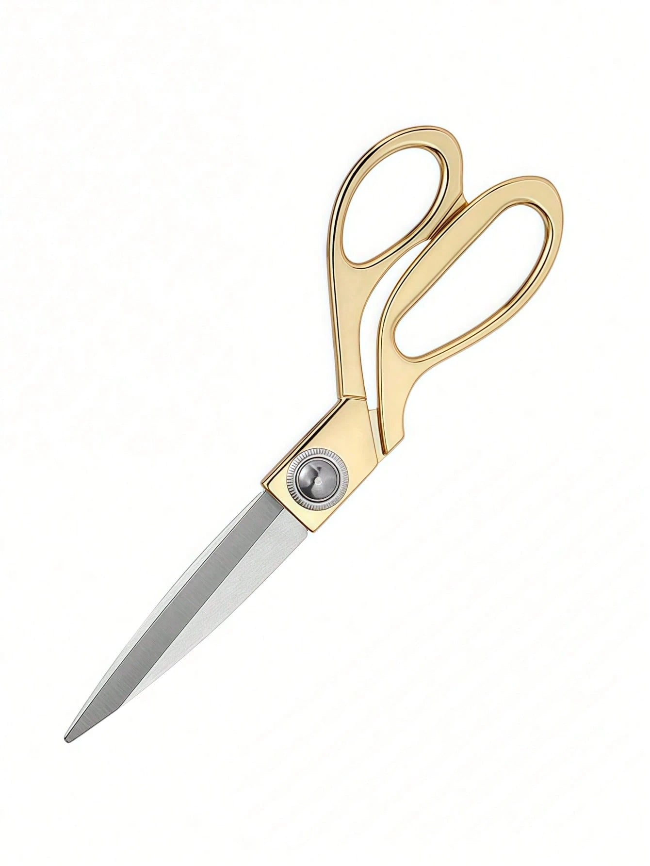 1pc Golden Fabric Scissors Stainless Steel Sharp Tailor Scissors Clothing Scissors Professional Heavy Duty Dressmaking Shears Sewing Tailor