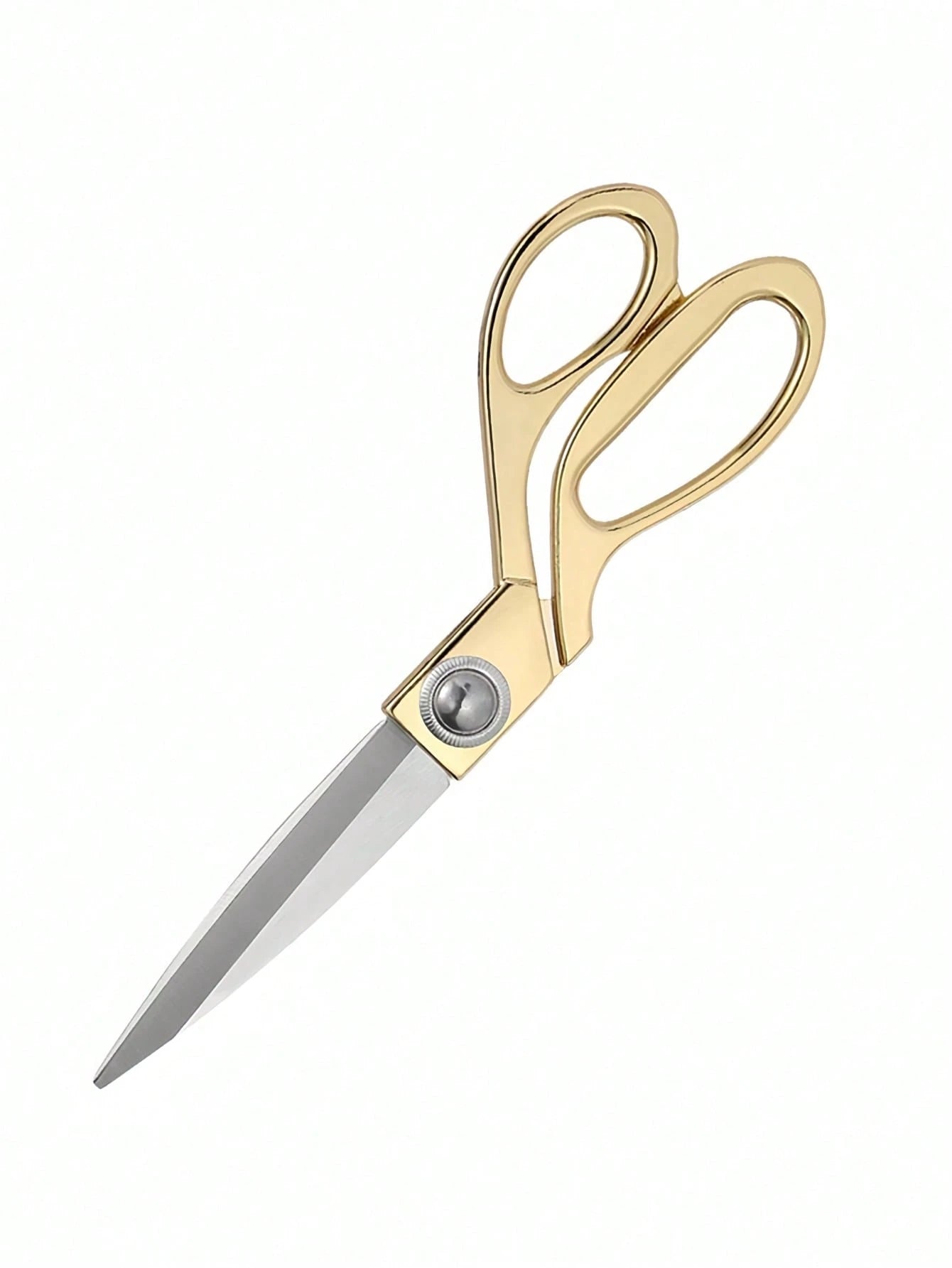 1pc Golden Fabric Scissors Stainless Steel Sharp Tailor Scissors Clothing Scissors Professional Heavy Duty Dressmaking Shears Sewing Tailor