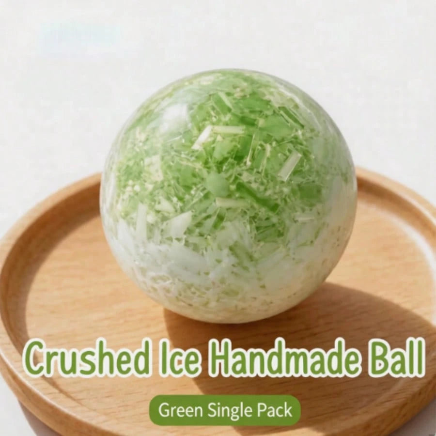 1pc Gradient Ice Slush Handmade Moldable Squeeze Ball, Highly Malleable Soft Rubber Fidget Toy, Freely Knead & Reshape To Relieve Anxiety, Portable Handheld Ornament, Stress Relief Gift For Teens & Ad