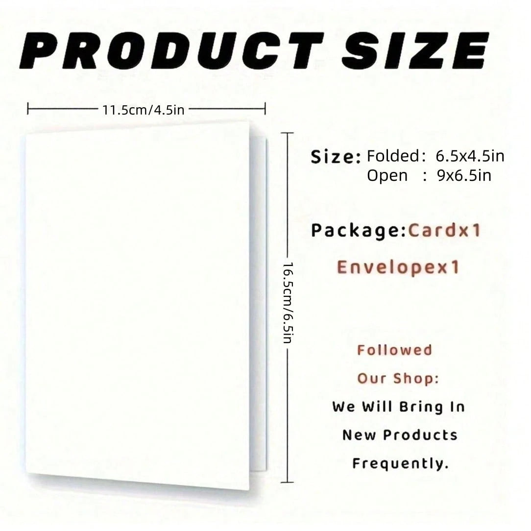 1pc Grandparents To Grandson Greeting Card, Inspirational Motivational Message, Suitable For Birthday, Graduation Or Other Special Occasions, Expressing Love And Support