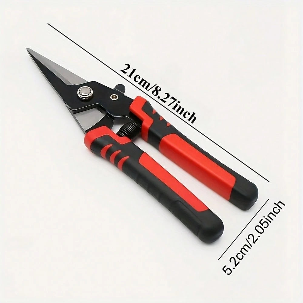1PC Heavy-Duty 8 Professional Hoof Trimming Shears, Spring-Loaded Goat Hoof Nippers With Blades, Durable Precision Hoof Farm, Ranch & Vet Use, Goat, Alpaca, Llama & Pig Hoof Trimming