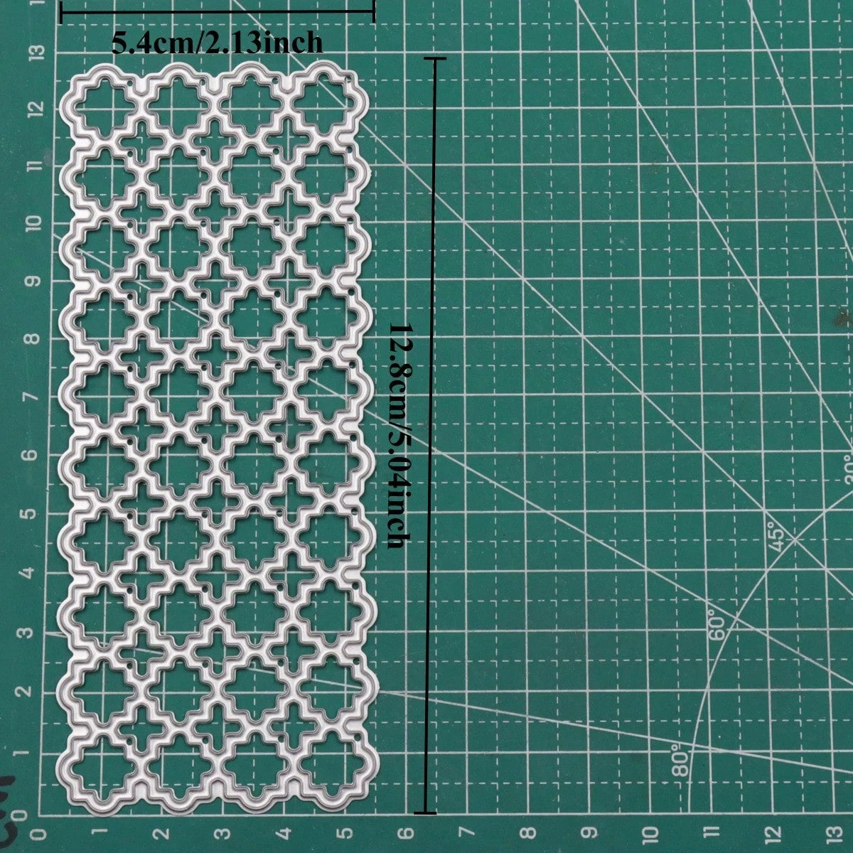 1pc Innovative Grid Metal Cutting Template, Embossing Mold, Craft Metal Mold, Die Cut Envelope For Card Making, Photo Album Card, Embossed Paper Art, Photo Album Stamp, Card