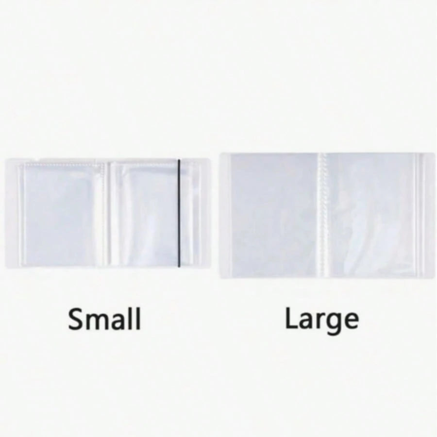 1pc Large Capacity Sticker Storage Organizer, Can Store Photos, Stickers, Cards, Bills, Invoices, 40 Capacity, File Organizer Album, Suitable For Classroom, Home, Office And Travel