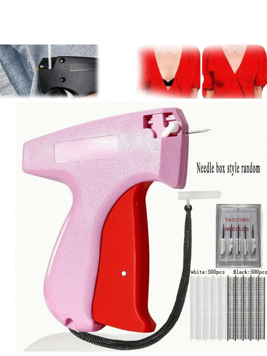 1pc Mini Sewing Gun For Garment Repair, Fine Sewing Label Gun, Suitable For Clothing Sewing, Quilting, Hemming, Quick Sewing