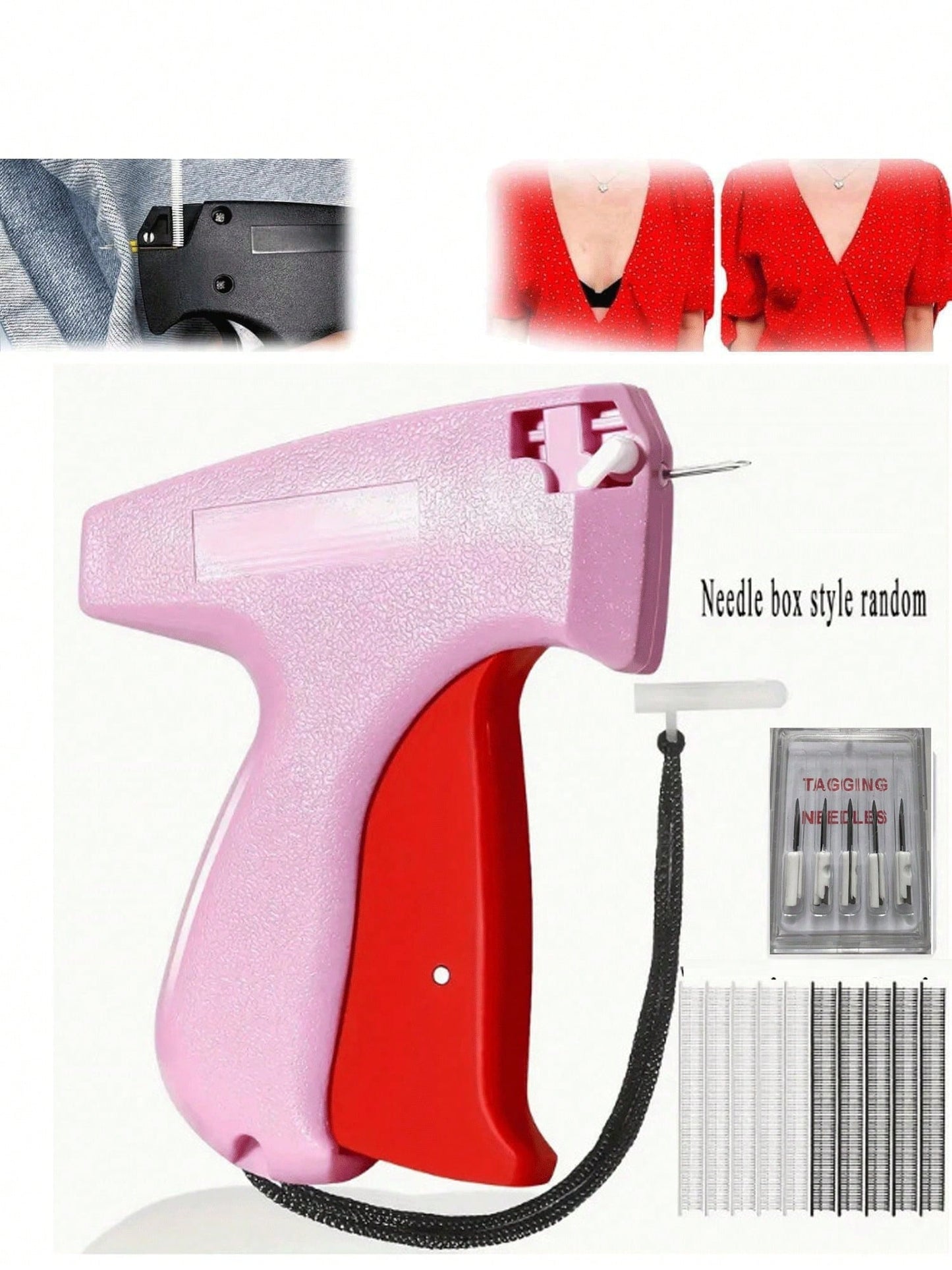 1pc Mini Sewing Gun For Garment Repair, Fine Sewing Label Gun, Suitable For Clothing Sewing, Quilting, Hemming, Quick Sewing