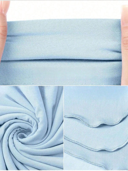 1pc Minimalist Baby Swaddle Blanket, Comfortable & Soft Swaddle Suitable For All Seasons, Home Or Travel
