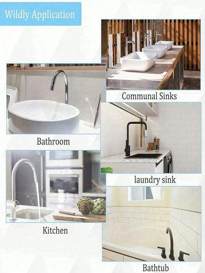 1pc Multi-Functional Faucet Extension Device With Shower Head, Easy To Use, Suitable For Shampoo, Bathtub And Shower Spray Adapter, Pet Shower, Pet Cleaning And Beauty Products. Daily Necessities, Hom