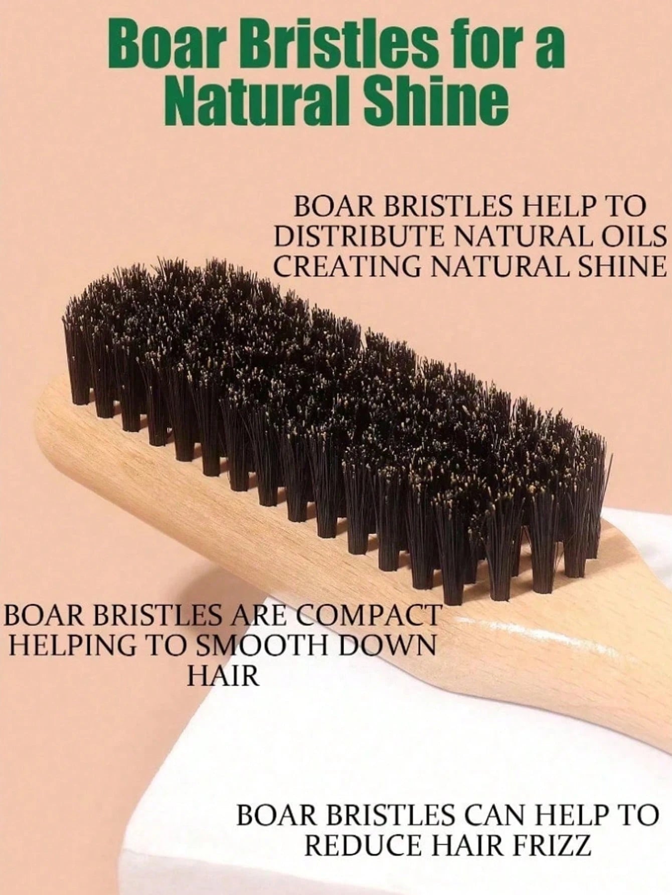 1pc Multi-Functional Mustache Brush, Professional Hair Styling Comb, Hair Smoothing Tool, Barber Cleaning Brush, Pointed Tail Comb, Scalp Massage Brush, Air Cushion Brush, Suitable For National Day, B