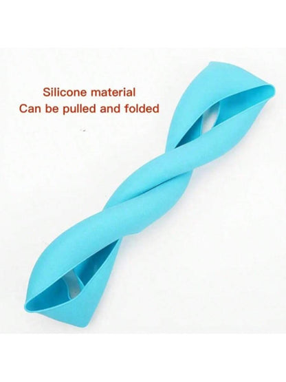 1pc Non-Slip Silicone Steering Wheel Protector, Car Steering Wheel Protective Cover, Non-Slip Elastic Stretch Car Steering Wheel Cover