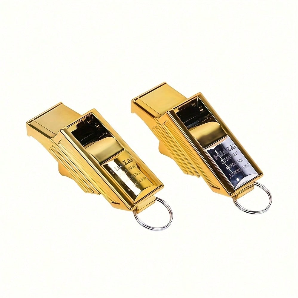 1pc Outdoor Sports Referee Whistle For Sporting Events, With Fox 40 Whistle Mouthpiece And Wrist Lanyard