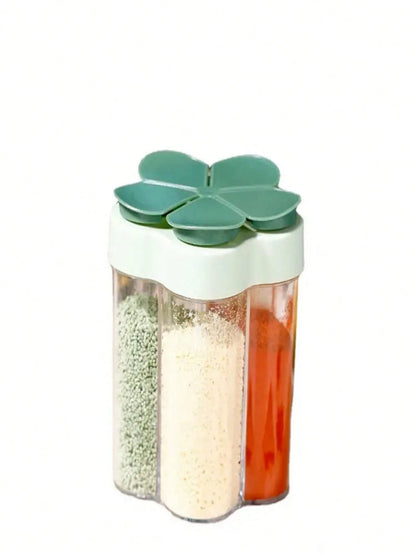 1pc Portable 5-In-1 Spice Container For Home Kitchen Use