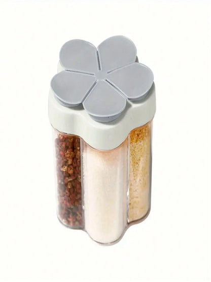 1pc Portable 5-In-1 Spice Container For Home Kitchen Use
