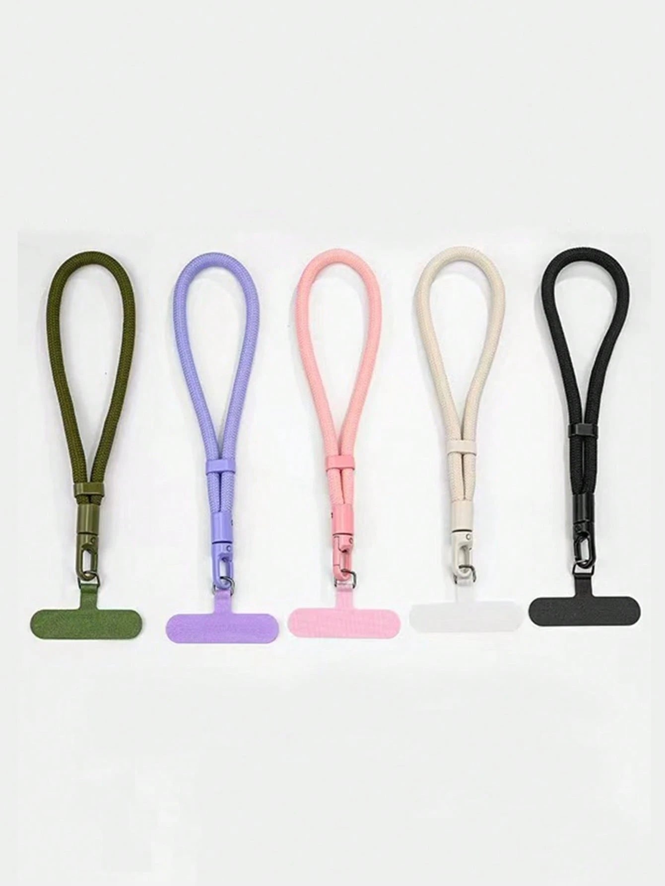 1pc Premium 360° Rotating Anti- Phone Lanyard, Adjustable Wrist Strap, Unisex Short Swivel Self-Locking Clip Wrist Cord