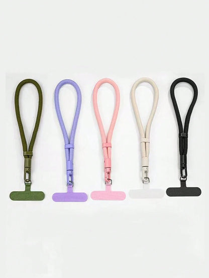 1pc Premium 360° Rotating Anti- Phone Lanyard, Adjustable Wrist Strap, Unisex Short Swivel Self-Locking Clip Wrist Cord