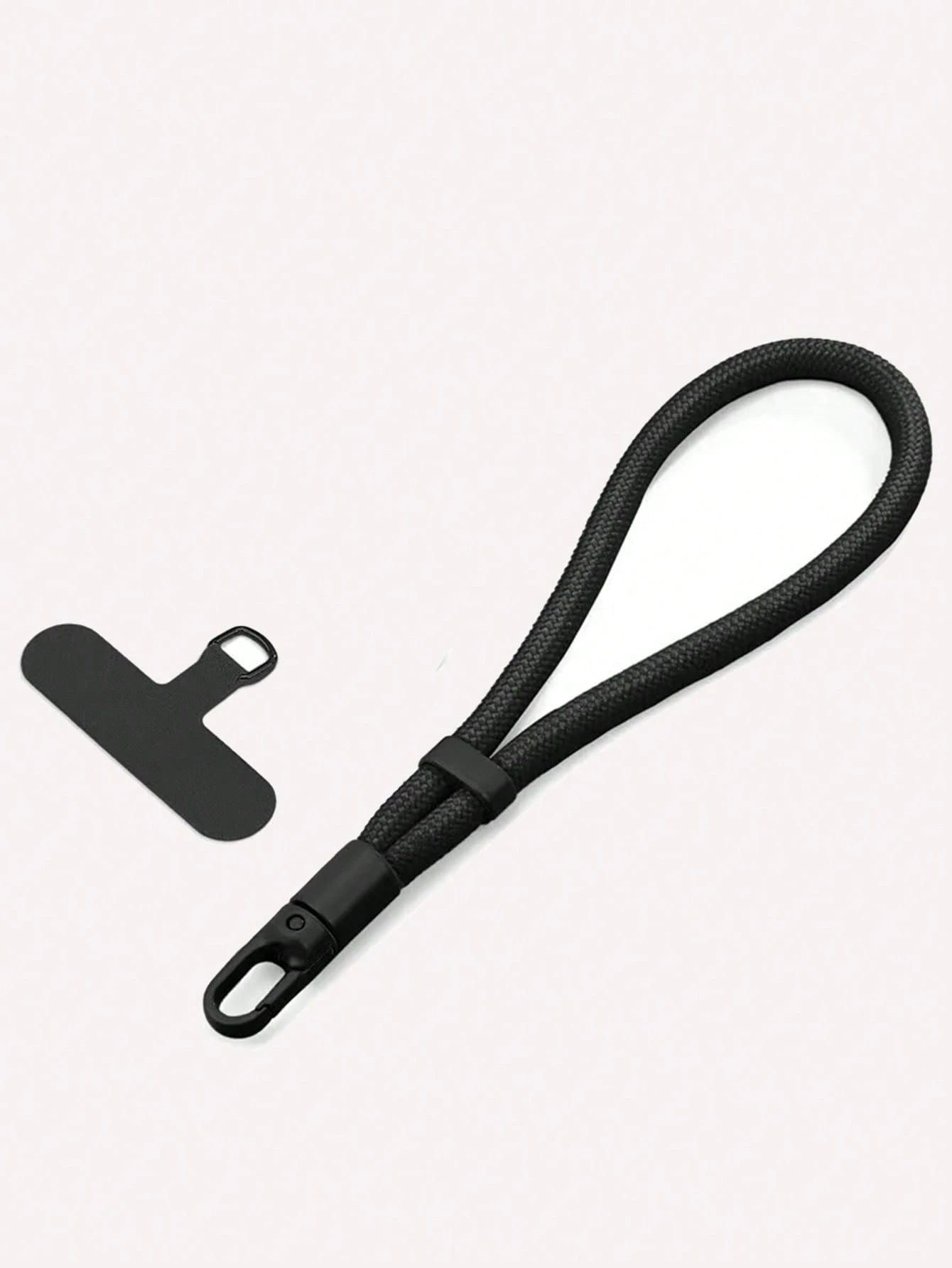 1pc Premium 360° Rotating Anti- Phone Lanyard, Adjustable Wrist Strap, Unisex Short Swivel Self-Locking Clip Wrist Cord