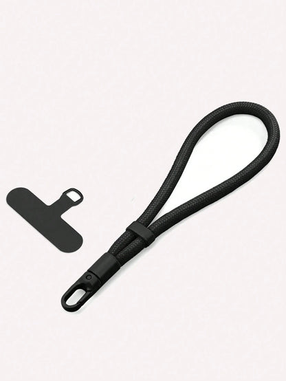 1pc Premium 360° Rotating Anti- Phone Lanyard, Adjustable Wrist Strap, Unisex Short Swivel Self-Locking Clip Wrist Cord