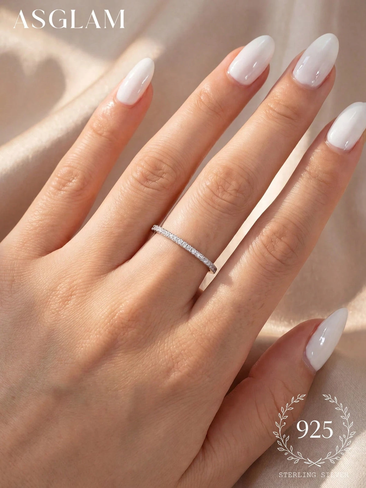1pc S925 Sterling Silver Luxury Diamond Ring, Women's Jewelry, Girl Gift, Party Decor, Wedding Engagement Ring