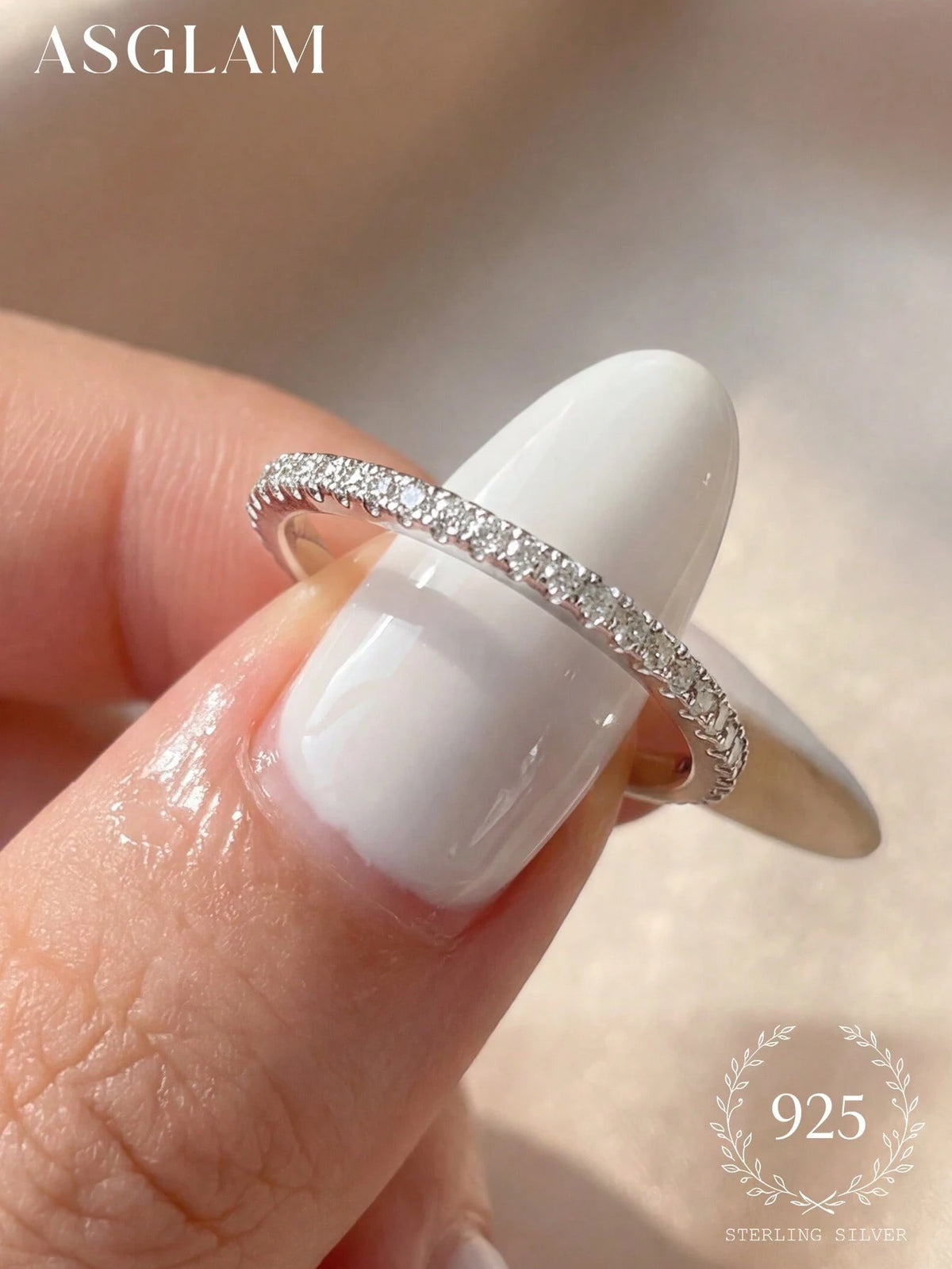 1pc S925 Sterling Silver Luxury Diamond Ring, Women's Jewelry, Girl Gift, Party Decor, Wedding Engagement Ring