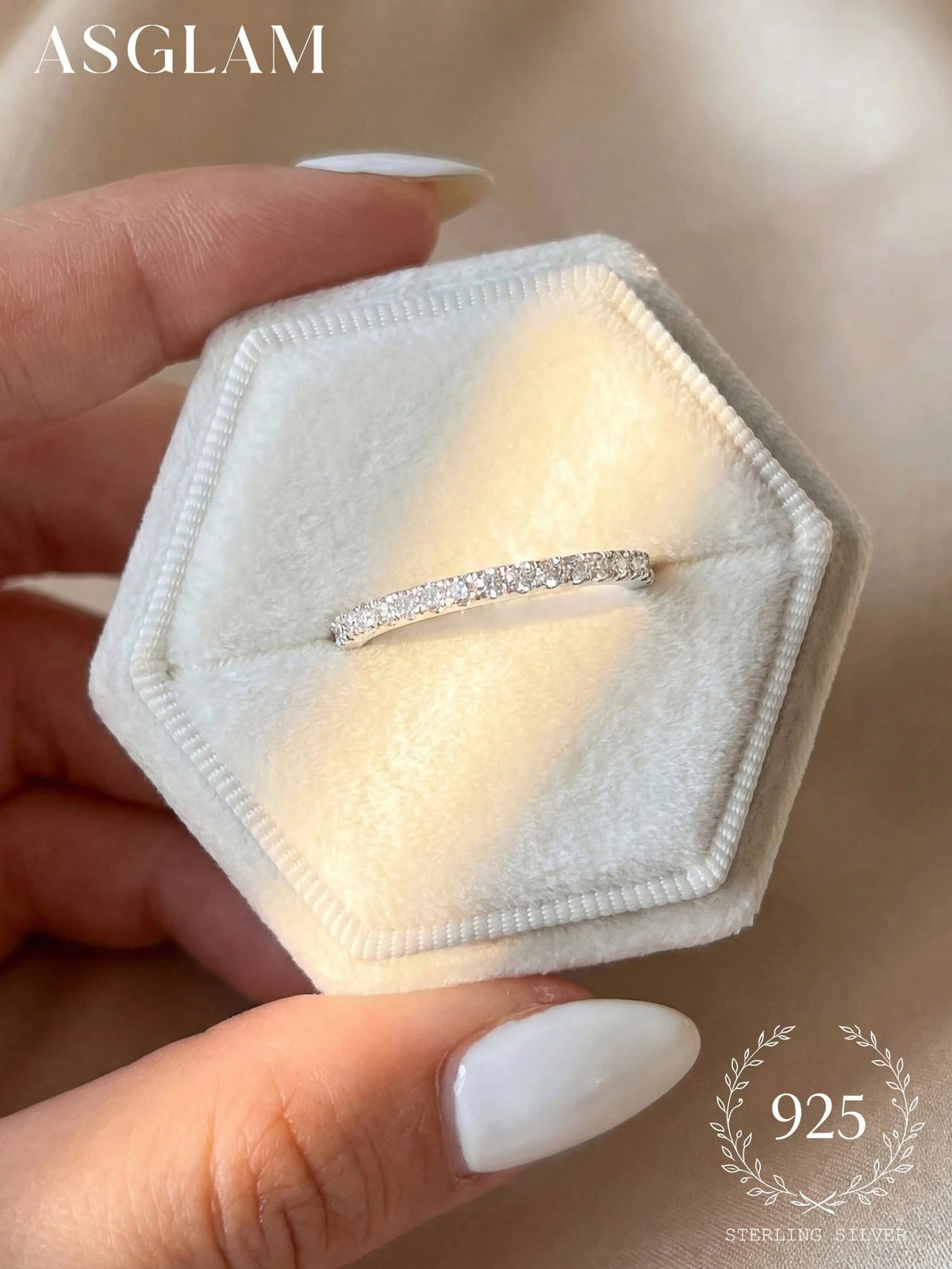 1pc S925 Sterling Silver Luxury Diamond Ring, Women's Jewelry, Girl Gift, Party Decor, Wedding Engagement Ring