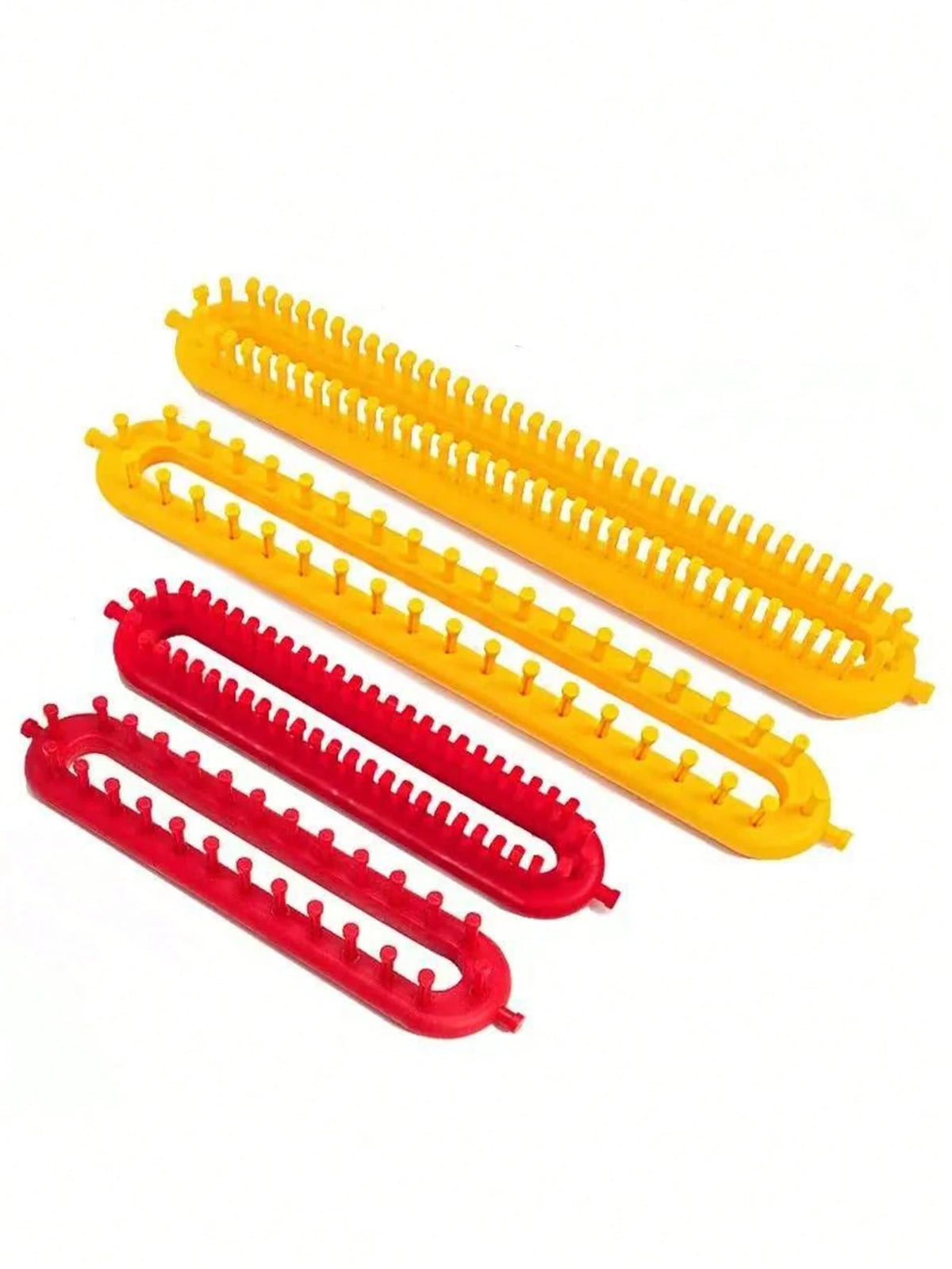 1pc/Set Handmade Knitting Kit With Knitting Loom, DIY Knitting Craft Weaving Tool, Crochet Hook, And Randomly Colored Accessories For Blanket, Scarf, Hat, Shawl, And Knit Sewing Projects