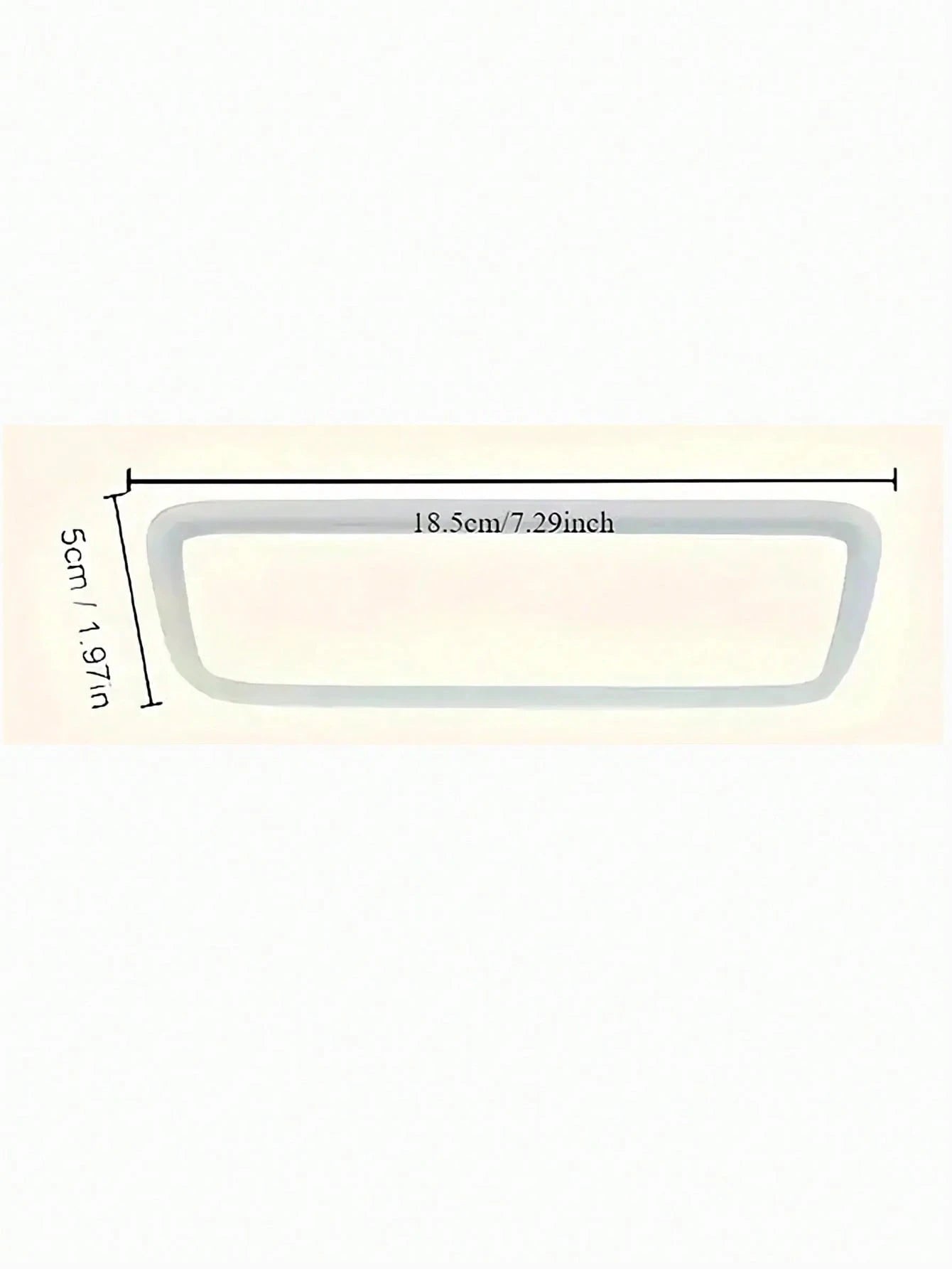 1pc Simple Silicone Rearview Mirror Protective Cover, Car Decor, Fit For Most Cars, Model Y/3 Center Console Protector, Protect Screen, Essential Car Accessory