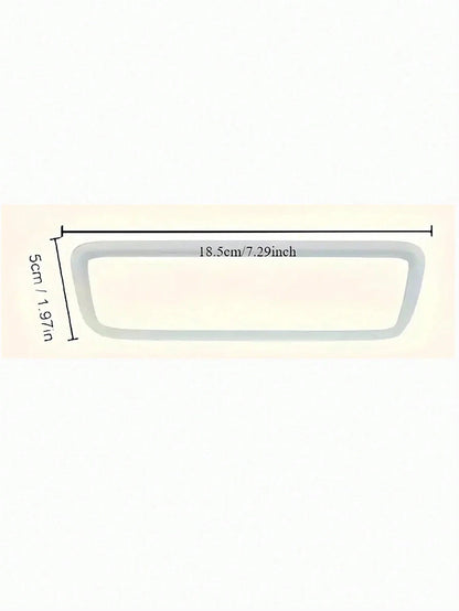 1pc Simple Silicone Rearview Mirror Protective Cover, Car Decor, Fit For Most Cars, Model Y/3 Center Console Protector, Protect Screen, Essential Car Accessory