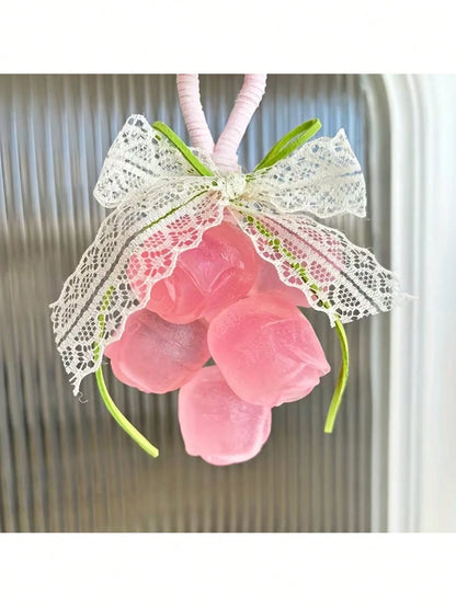 1pc,Soap Mold, Rose Silicone Mold, Suitable For Making Exquisite Rose-Shaped Soaps, Candles, Etc., Reusable Mold, Is The Perfect Gift For Handmade Lovers