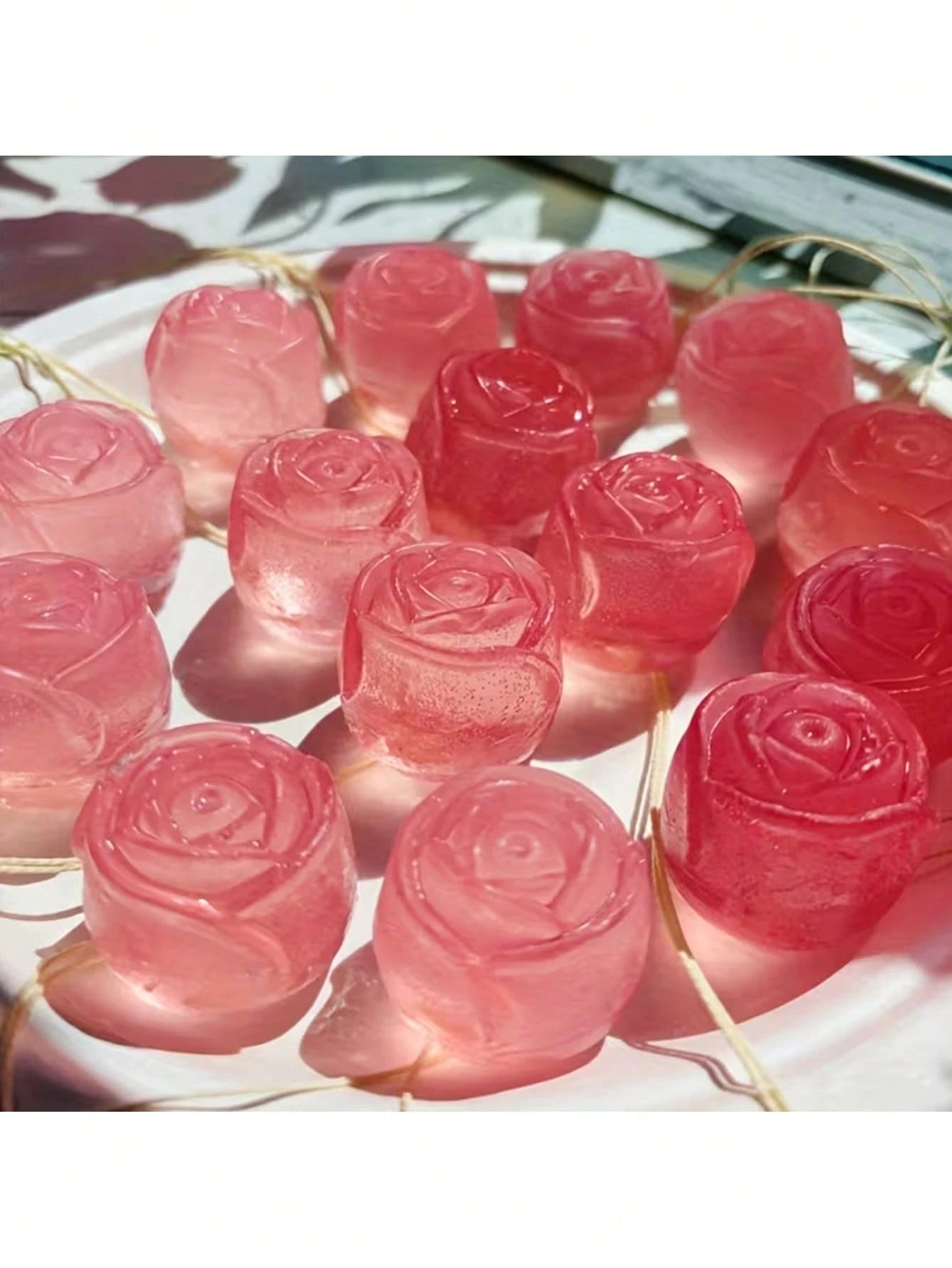 1pc,Soap Mold, Rose Silicone Mold, Suitable For Making Exquisite Rose-Shaped Soaps, Candles, Etc., Reusable Mold, Is The Perfect Gift For Handmade Lovers