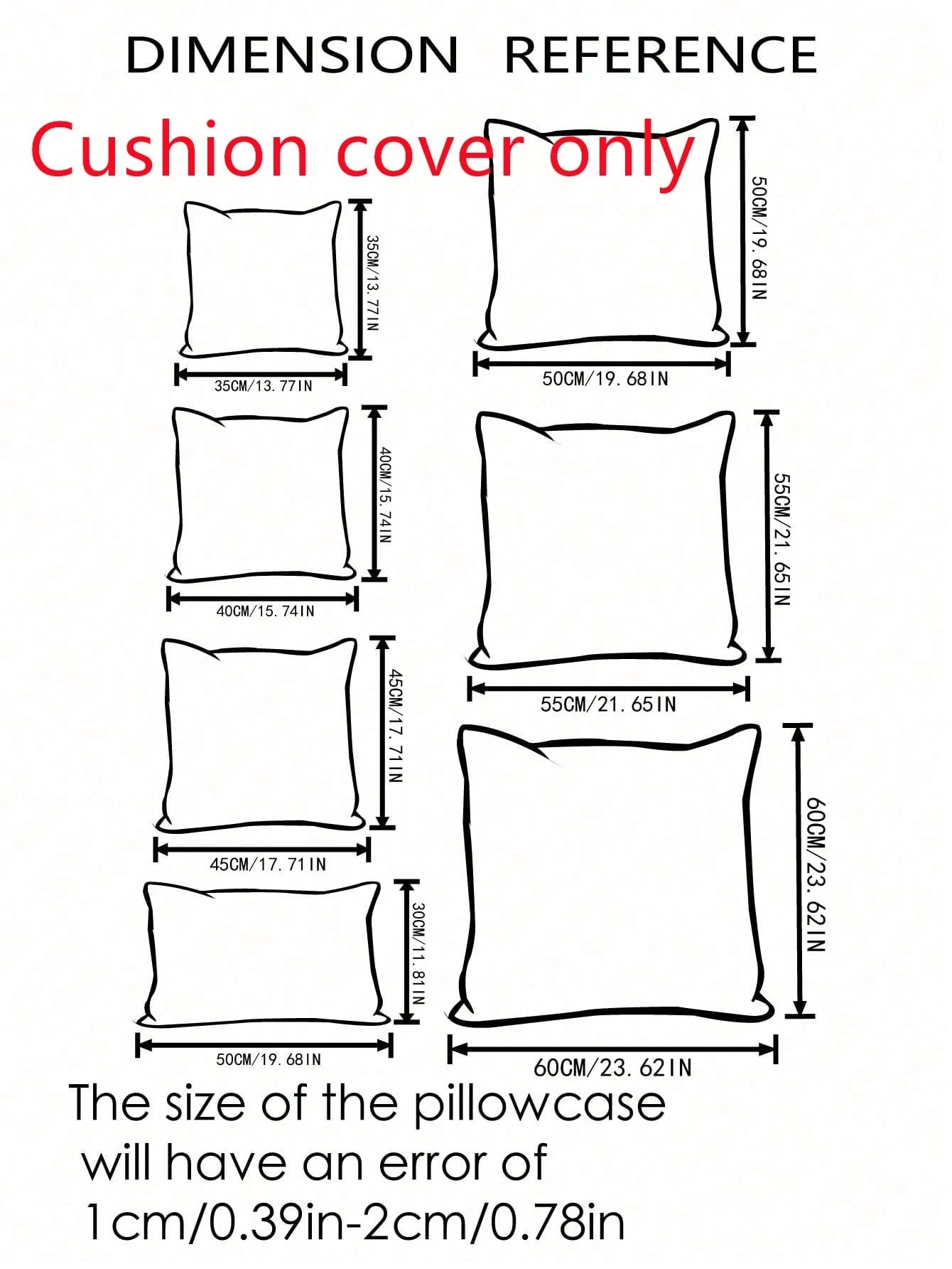 1pc Solid Color Pillow Cover (Pillow Insert Not Included), Fabric Throw Pillow Case, Suitable For Living Room Sofa
