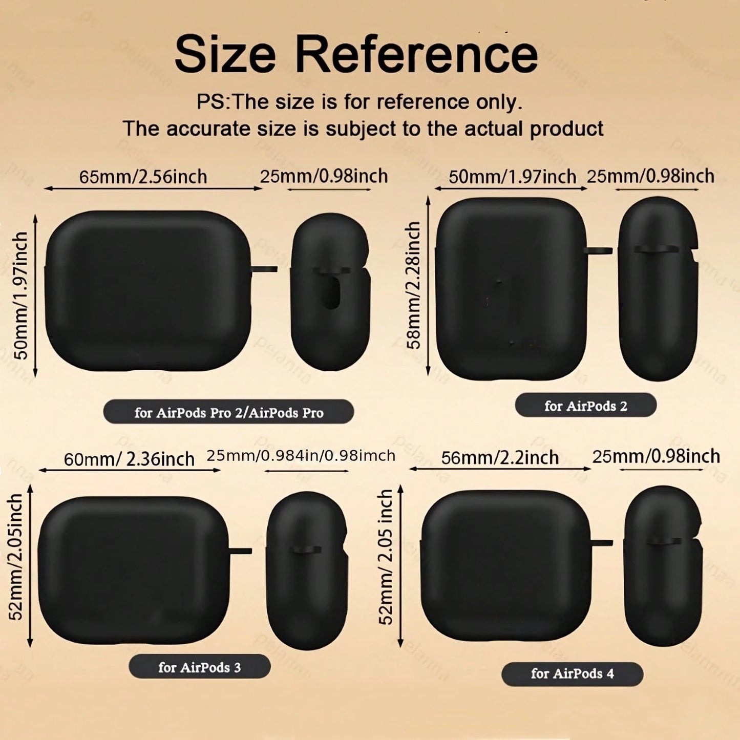 1pc Solid Color Silicone Protective Case With Carabiner Strap And Cleaning Brush