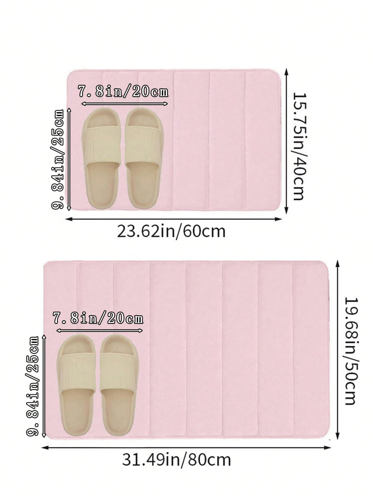 1pc Solid Color Simple Soft Memory Foam Sponge Absorbent And Non-Slip Bathroom Toilet Floor Mat Home Bathroom Decor Bath Rug Floor Carpet Outdoor Rug Door Mat Fall Decor Bathroom Accessories Back To S