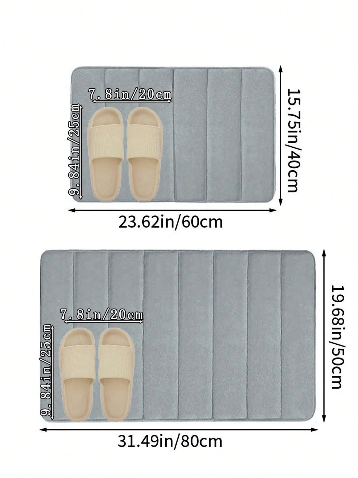 1pc Solid Color Simple Soft Memory Foam Sponge Absorbent And Non-Slip Bathroom Toilet Floor Mat Home Bathroom Decor Bath Rug Floor Carpet Outdoor Rug Door Mat Fall Decor Bathroom Accessories Back To S