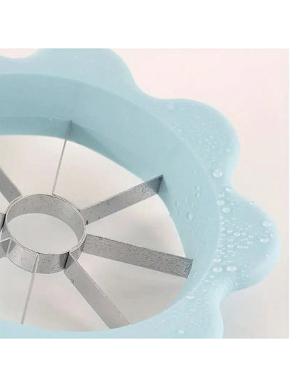 1pc Stainless Steel Flower Shaped Apple Cutter, Multifunction Fruit Corer & Divider, Household Kitchen Fruit Cutting Tool