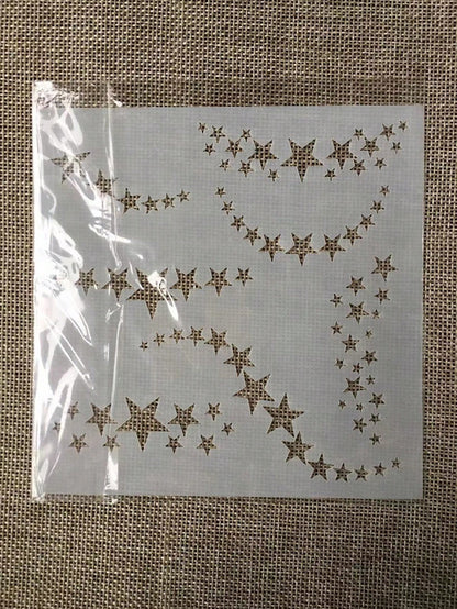 1pc Star Hollow Painting Template, Simple Multi-Purpose Painting Template For Drawing, DIY Craft Back To School,Back To School,School Supplies