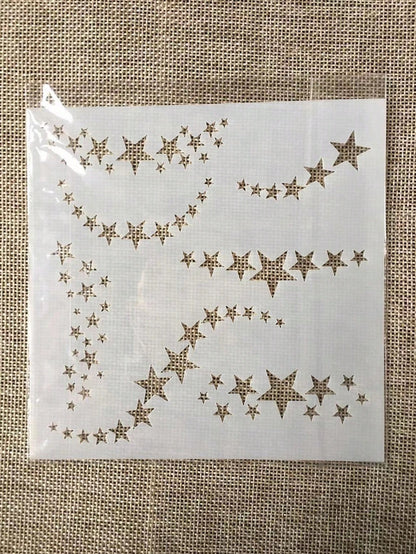 1pc Star Hollow Painting Template, Simple Multi-Purpose Painting Template For Drawing, DIY Craft Back To School,Back To School,School Supplies