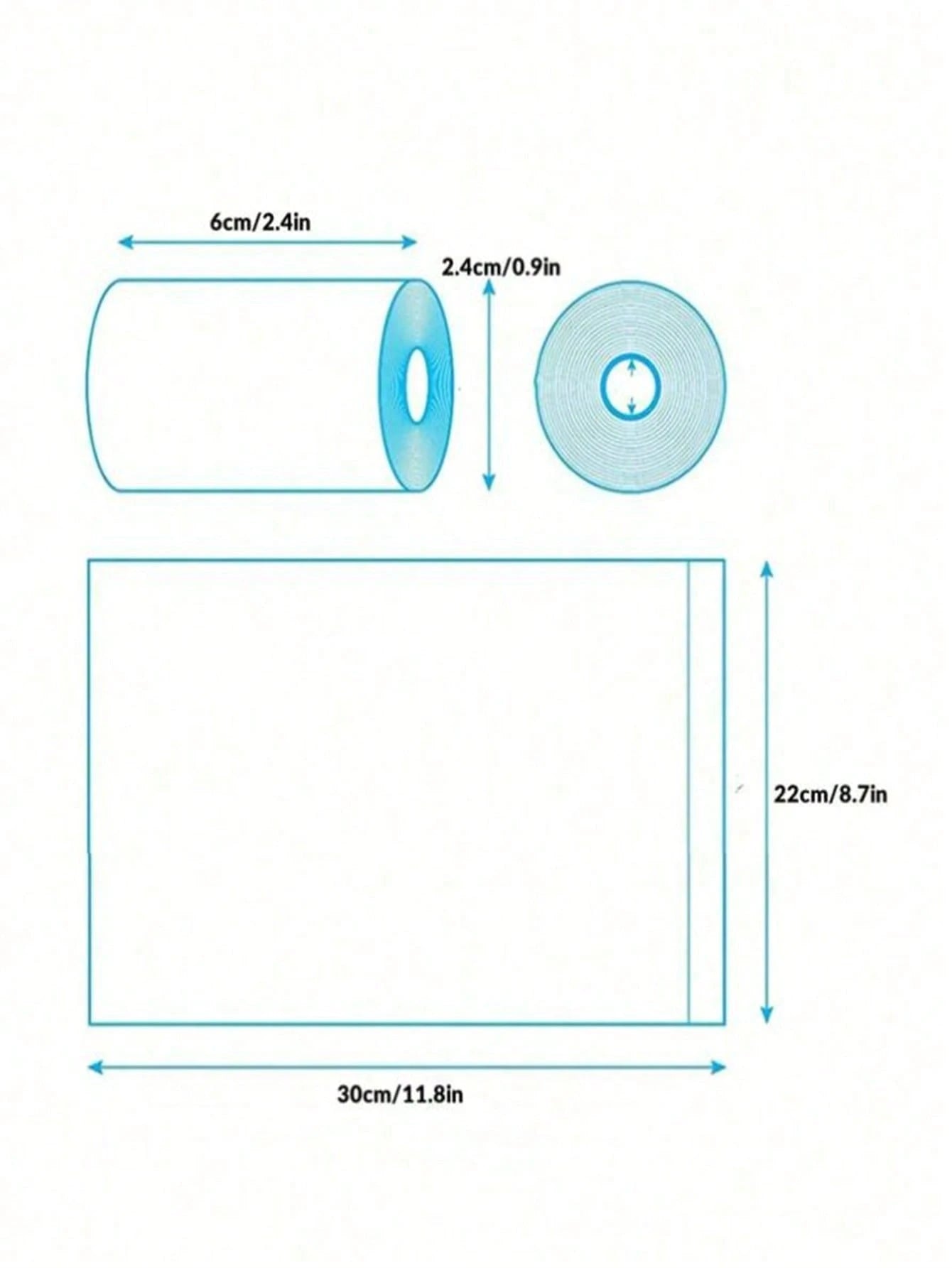1pc Storage Container + 3 Rolls Random Diaper Bags, 45pcs (30x22cm Per Bag), Easy-To-Carry And Clean