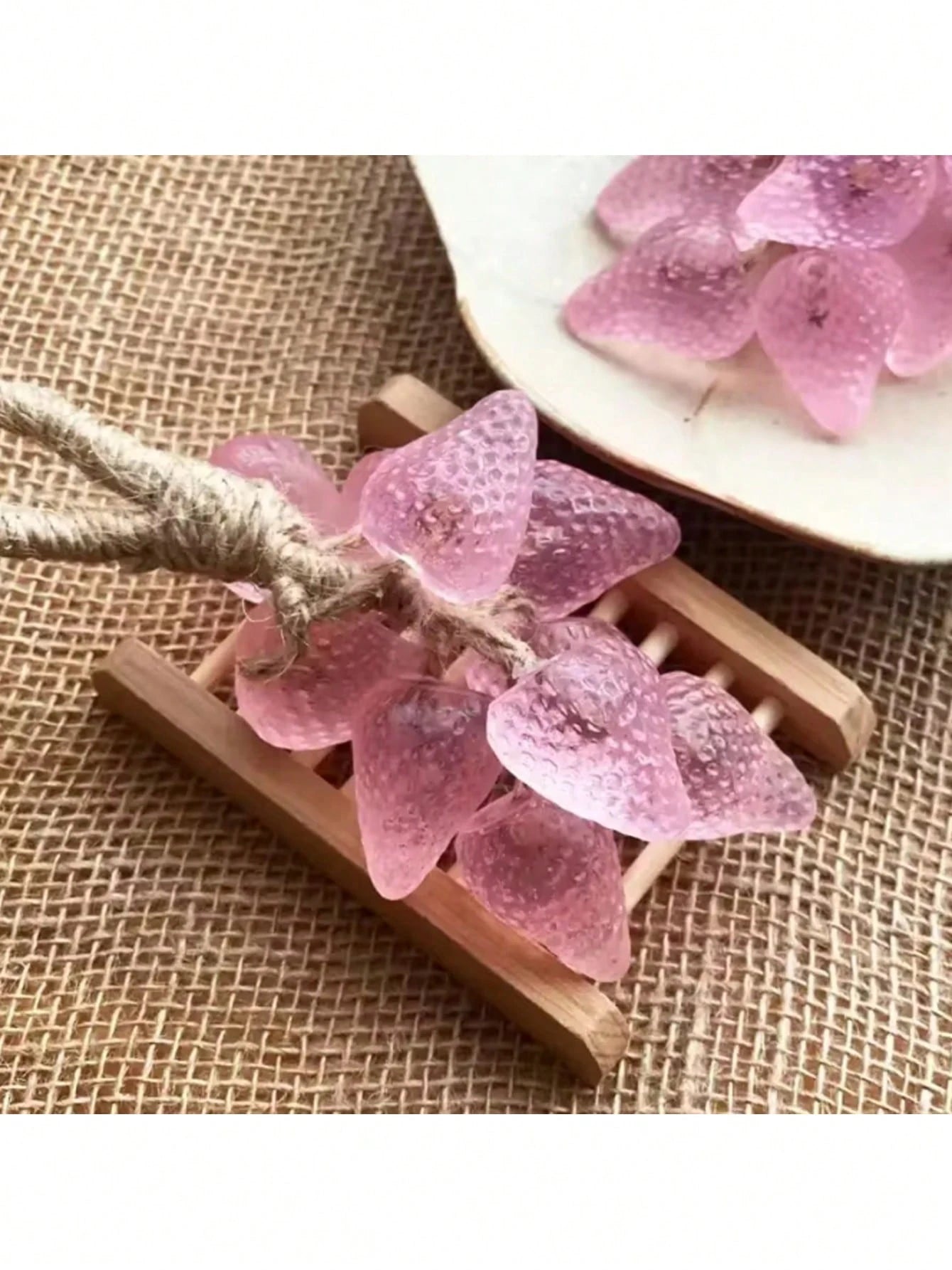 1pc Strawberry Shaped Silicone Mold, Suitable For Jelly, Candle, Decorations, Easy Demold