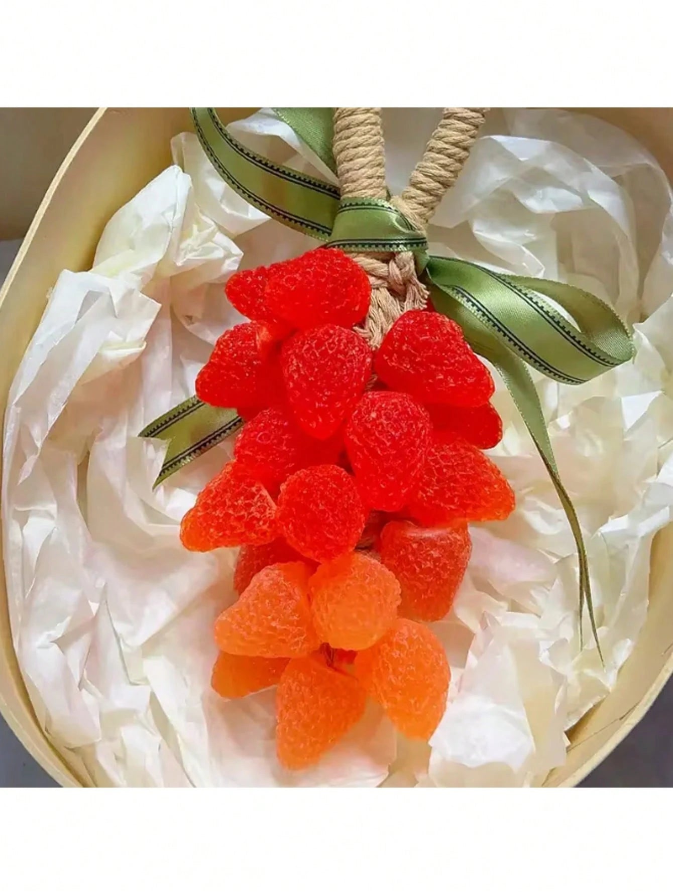 1pc Strawberry Shaped Silicone Mold, Suitable For Jelly, Candle, Decorations, Easy Demold