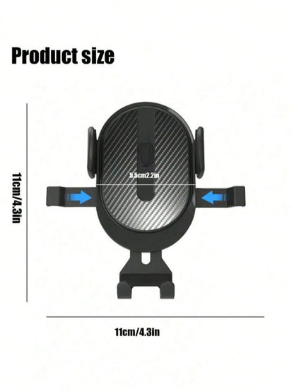 1pc Suction Cup Car Phone Holder, Suction Cup Car Phone Mount, Phone Stand, Dashboard And Windshield Installation, Adjustable Arm, Easy Installation