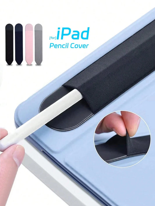 1pc Tablet Touch Pen Pouch, Capacitive Pen Protective Cover, Apple Pencil 2nd Gen Pen Sleeve Anti-Lost Pen Bag, Thin Portable Self-Adhesive Storage Pen Case