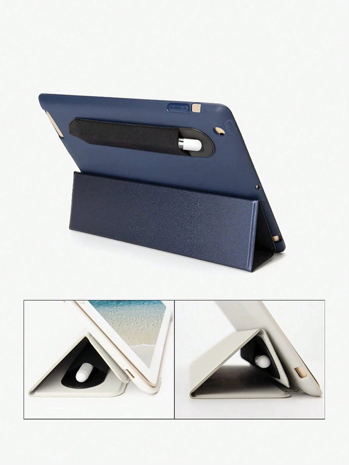 1pc Tablet Touch Pen Pouch, Capacitive Pen Protective Cover, Apple Pencil 2nd Gen Pen Sleeve Anti-Lost Pen Bag, Thin Portable Self-Adhesive Storage Pen Case